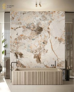 YUSHI vente en gros brillant doux lustre dalles <span class=keywords><strong>de</strong></span> pierre frittée pour salle à manger <span class=keywords><strong>piscine</strong></span> salon Hall planchers comptoirs - Product Image 6