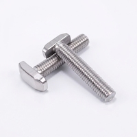 Vis à tête en T anti-rotation robuste M6 M8 M10 DIN pour fentes en T de machine CNC