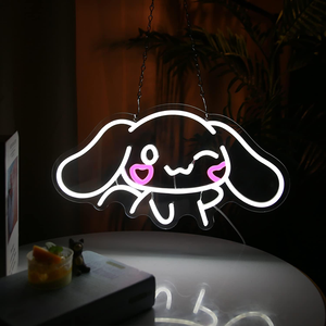 Letrero de Neón Moderno Personalizado de Acrílico con Diseño de Cinnamoroll, Alimentado por USB, Decoración de Pared para Dormitorio Infantil, Regalo de Cumpleaños - Product Image 2