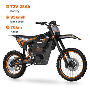 Wish03 Dirt Bike Rear Hub Motor 70KM Range 72V 28.6AH Lithium <b>Battery</b> 3000W - Product Image 1