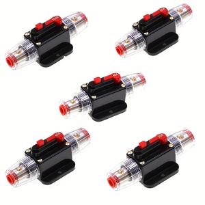 Disjoncteur miniature 12V24V CC pour autoradio stéréo, interrupteur manuel 100A, porte-fusible <span class=keywords><strong>automobile</strong></span>, disjoncteurs électriques - Product Image 1