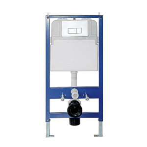 Porte-réservoir de toilette à double <span class=keywords><strong>chasse</strong></span> de 80mm, mécanique, design européen, encastré et fermé, pour toilette suspendue au mur - Product Image 1