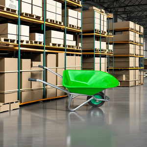 Hot Selling 50L 70L 90L Heavy Duty <b>Wheelbarrow</b> with Pneumatic Wheels - Product Image 1