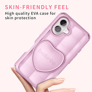 Nouvelle Coque de Téléphone de Luxe pour iPhone 13 14 15 16 16 Pro Max Plus, Conception Amour, Support Coussin d'Air, pour Femme - Vente en Gros - Product Image 3