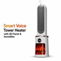 Ventilateur chauffant sur pied pour la maison, température constante et chauffage rapide, humidificateur électrique à économie d'énergie