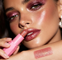 Lipstik Berubah Warna Pearl Matte Diamond Tube Glossy Produk Kecantikan Bibir