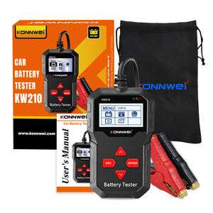 Barato marca KONNWEI KW210 probador de batería automotriz probador de batería de plomo-ácido <span class=keywords><strong>para</strong></span> coche camión motocicleta barco - Product Image 1
