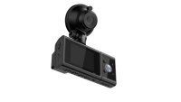 Caméra embarquée 4K Sony IMX675 à 3 objectifs avec Wi-Fi 5G haute vitesse, GPS externe, écran IPS 2,0 pouces, enregistrement en boucle, WDR