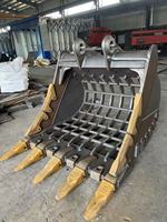 Godet tamiseur Yuezhuo pour excavatrice (pièces de rechange pour la construction) pour le nettoyage des fossés et le renforcement des roches pour excavatrices de 1 à 50 tonnes