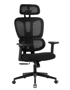 VANBOW Nordic klasik Modern tasarım yönetici örgü ofis döner sandalye döner ve ergonomik uzanmış