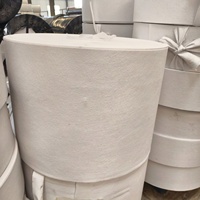 300G/M2 paysage tissu tissu noir et blanc PP Pet longue fibre Non-tissé géotextile Filtration de sable et renforcement du sol