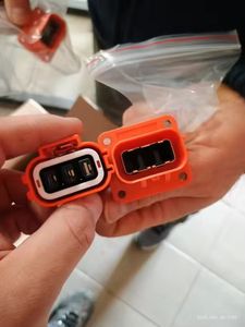 Малый ток 3-Pin 46A высоковольтный разъем розетки для EV электромобиля HEV бортовое зарядное устройство <span class=keywords><strong>DC</strong></span>/<span class=keywords><strong>DC</strong></span> HVC медные контакты - Product Image 5