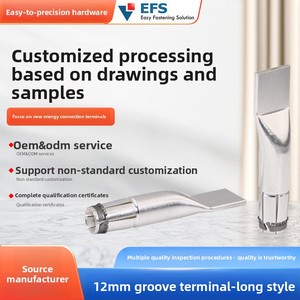 Es độ dẫn cao 12 mét rãnh thiết bị đầu cuối dài phong cách EV kết nối cho thay thế/sửa chữa tùy chỉnh phụ kiện điện tử New - Product Image 5