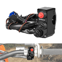 Kit interrupteur de démarrage/arrêt moteur et interrupteur de phare NICECNC pour KTM 150 250 350 450 500 XC-W/XCF-W/EXC/EXC-F/XWF 2024 2025 2026 2027