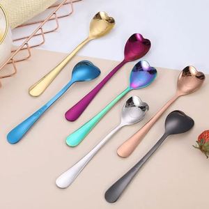 Custom Color Stainless Steel Tea <b>Spoon</b> Dessert Coffee Ice Tea <b>Table</b> <b>Spoons</b> - Product Image 3