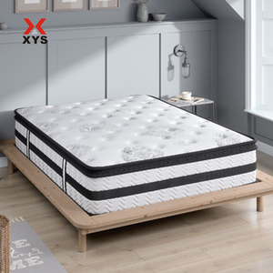 Factory Mattress Customized Cheap Pocket Soft Single Double Matratze Spring Mattress King Size Mattress For Hotel