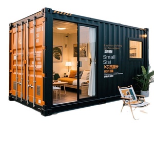 ห้องนั่งเล่นจากตู้คอนเทนเนอร์ ความเรียบง่ายกลางแจ้ง ห้องขนาดเล็ก อาคารชั่วคราวในชนบท วิลล่า ตู้คอนเทนเนอร์ขนาดเล็ก ห้องประชุมเคลื่อนที่ - Product Image 5