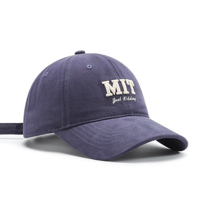 Gorra <span class=keywords><strong>de</strong></span> Béisbol Personalizada con Bordado, Estilo Vintage, 6 Paneles, Estructurada, Ajustable, con Cierre Metálico, 100% Algodón Twill, MOQ Bajo - Product Image 1