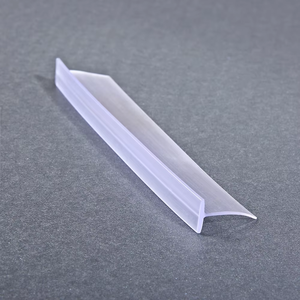 Bande <span class=keywords><strong>d</strong></span>'étanchéité transparente en PVC en forme <span class=keywords><strong>de</strong></span> T pour portes et fenêtres, avec service <span class=keywords><strong>de</strong></span> <span class=keywords><strong>d</strong></span>écoupe, longueur personnalisable pour les zones humides et les <span class=keywords><strong>bas</strong></span> <span class=keywords><strong>de</strong></span> vitres - Product Image 3