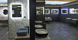 Miroir intelligent <span class=keywords><strong>de</strong></span> <span class=keywords><strong>salle</strong></span> <span class=keywords><strong>de</strong></span> <span class=keywords><strong>bain</strong></span> moderne, imperméable, rétro-éclairé, miroir d'armoire Led européen et américain - Product Image 6