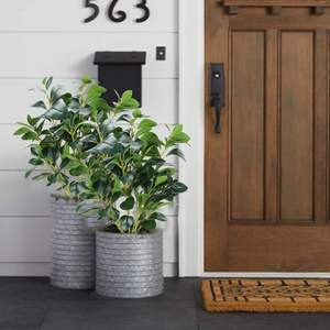 Plantes vertes artificielles à longues tiges en gros, plantes arbustives artificielles, feuilles d'eucalyptus artificielles, ornements en feuilles d'eucalyptus - Product Image 2