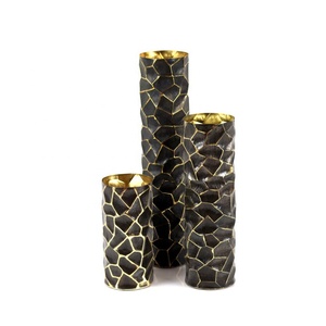 Most Amazing High Quality Decorating Aluminum Handmade Designing Antique Gold Finishing <b>Candle</b> <b>Stick</b> Holder - Product Image 6