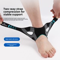 Protection Professionnelle de la Cheville pour les Sports, Sangle de Cheville Respirante en Néoprène, Compression Élastique, Fixation Articulaire pour le Fitness