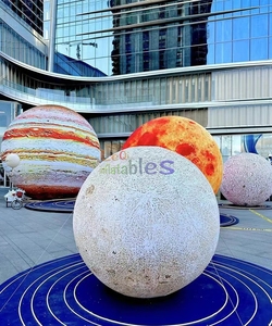 Système solaire Planètes gonflables Décoratif Mars Vénus Saturne Mercure Lune Terre Ballon Pour Espace Thème Décoration - Product Image 3