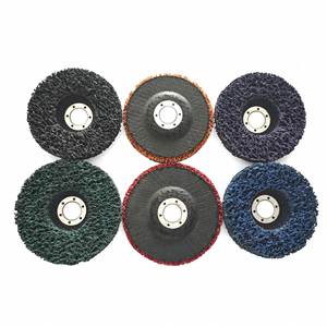 แผ่นขัดทำความสะอาดและลอกสี ขนาด 115 มม. 125 มม. 150 มม. แผ่นขัดหยาบพิเศษสำหรับโลหะ - Product Image 5