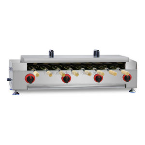 Four à gâteaux et à pain en acier inoxydable à gaz automatique, équipement <span class=keywords><strong>de</strong></span> cuisson pour glaces, collations, desserts, pâtisseries - Product Image 1