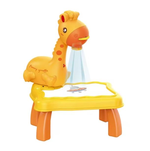 漫画の鹿24パターンアートペイントボード学習テーブル子供用お絵かきボードプロジェクターテーブルカラー塗装恐竜付き - Product Image 1