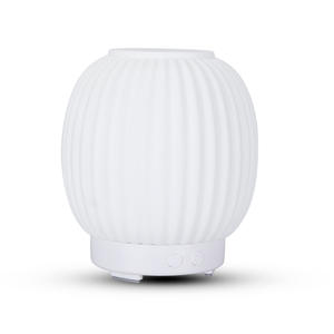 Difusor de aroma de cerámica, humidificador con luz Led de 100Ml para el hogar, dormitorio, oficina, alimentado por USB con función de temporizador - Product Image 3