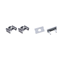 Profilé en aluminium LED 12*07mm avec fente en T, logement encastré pour bande LED, canal pour éclairage LED pour décorations intérieures avec couvercle en PC