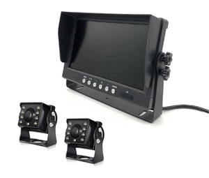 Caméra embarquée DVR avec écran LCD IPS <span class=keywords><strong>de</strong></span> 9 pouces et double objectif, caméra <span class=keywords><strong>de</strong></span> <span class=keywords><strong>recul</strong></span> pour camion, aide au stationnement pour bus - Product Image 1