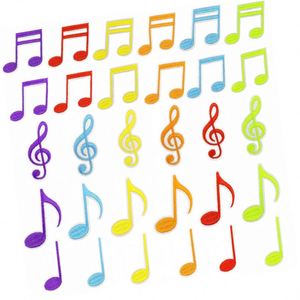 Nouvelles broderies thermocollantes de différents types, notes de musique, symboles musicaux, patchs pour vêtements, sacs, jeans, décoration - Product Image 1