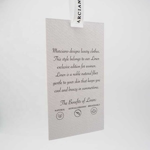 Etichette di carta Persinalize personalizzate all'ingrosso con tag di etichettatura Tagger del prezzo della stringa per i vestiti - Product Image 3