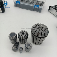 Chuck Milling Baja ER25 Presisi Tinggi HRC58-62 Kekerasan Tinggi Chuck Collet Manual untuk Mesin CNC Akurasi 0.008mm