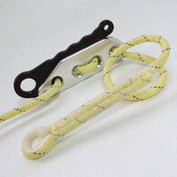 Cordon de Tente Réglable à Montage Rapide, Corde en Aramide de 4 mm, Câble de Traction en Nylon Métallique Haute Résistance, Résistant à l'Usure, pour Camping et Randonnée
