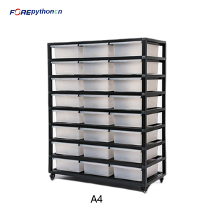 نظام رفوف للزواحف مع حصيرة تسخين سفلية وعجلات للثعابين الصغيرة مثل البايثون والبواء - Product Image 1