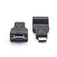 Konverter DP ke VGA Berkualitas Tinggi 1080p ke Adaptor Kabel VGA