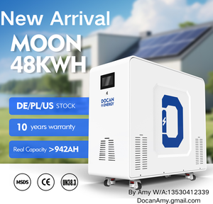 แบตเตอรี่ลิเธียม 2026 MOON 48kWh 51.2V 942Ah สำหรับระบบโซลาร์เซลล์ในบ้าน มีสินค้าในสหรัฐอเมริกา สหภาพยุโรป เยอรมนี และโปแลนด์ - Product Image 2