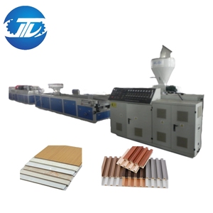 PVC <span class=keywords><strong>WPC</strong></span> cửa bảng điều khiển máy <span class=keywords><strong>WPC</strong></span> Cửa Tay Áo máy đùn dây chuyền sản xuất - Product Image 1