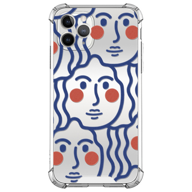 Anti-falling Shockproof Waterproof TPU+PC UV Painted Street Fashion Designer Phone Case for 13/14/15