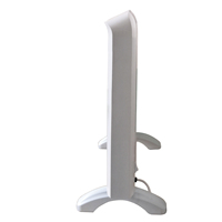 Calentador de ladrillo cerámico de inercia de eficiencia energética, programas de pantalla LED de 2 dígitos, radiadores eléctricos de aluminio convector de 1500 W blancos
