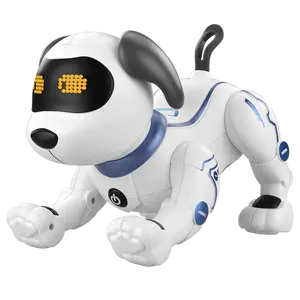 프로그래밍 가능한 무선 원격 제어 어린이를위한 말하는 스마트 전자 애완 동물 개 지능형 로봇 개 장난감