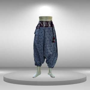 Confortable léger décontracté Hmong Naga Design respirant pantalon écologique motif traditionnel coupe décontractée pour Boho urbain - Product Image 4