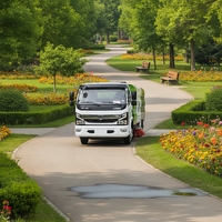 Nouveau produit : Compacteur diesel manuel HOWO 120 CV, petit modèle 4x2, capacité 9000 litres