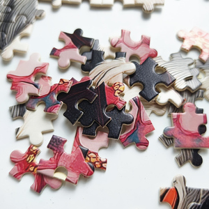Vente en gros de <span class=keywords><strong>1000</strong></span> pièces de puzzles en bois et en plastique EVA personnalisés avec des dessins animés, puzzles éducatifs pour enfants et adultes, carton épais - Product Image 3