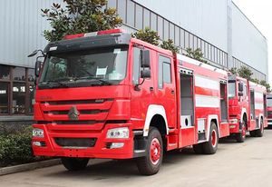 Camión de Bomberos Howo 4*2 Diésel 2025 con Tanque de Agua de 8m y Espuma de 2cbm para Rescate de Emergencia, Uso Municipal e Industrial - Product Image 3