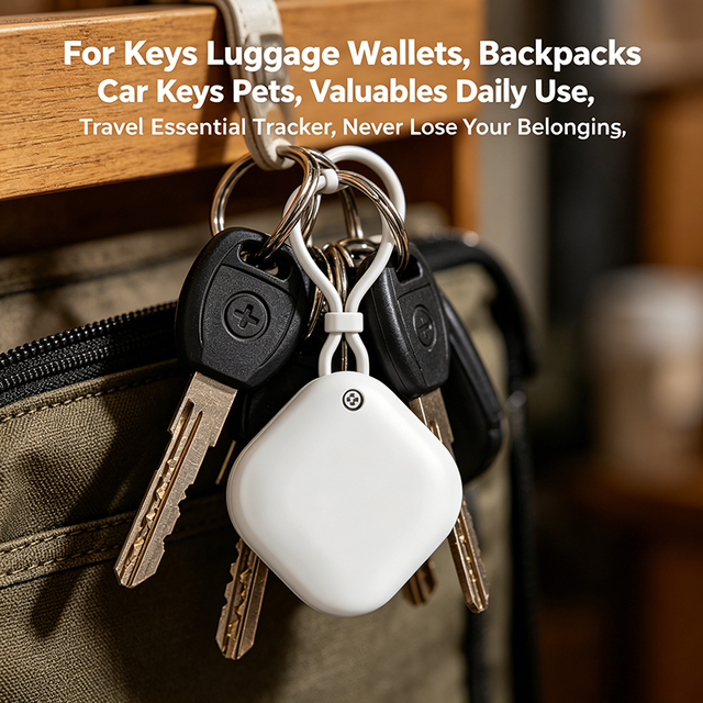 Hot Selling Works With Find My Smart Anti Lost Tracker Global Positioning Key Finder 12 Months Standby for Keys Luggage Wallet